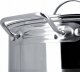 Kadax Garnek Stalowy Z Pokrywką Indukcja Bigos 32cm 18 L 6