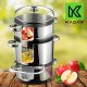 Kadax KADAX Sokownik Parowy 8L Indukcja Garnek Gaz 3W1 10