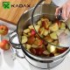 Kadax KADAX Sokownik Parowy 8L Indukcja Garnek Gaz 3W1 7