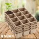 Kadax Doniczki Torfowe Na Rozsady Sadzonki 10x12szt. 2