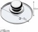 Kadax Pokrywka Uniwersalna Przykrywka Do Garnka 16cm 8