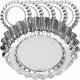 Kadax Foremki Do Tartaletek Babeczek Metal 10cm 6 szt. 1