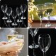 Kadax KADAX Kieliszki Do Wina Białego 245ml Zestaw 6szt 9