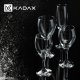 Kadax KADAX Kieliszki Do Wina Białego 200ml Zestaw 6szt 8