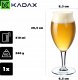 Kadax Pokal Kufel Do Piwa Drinków Szklanka Szkło 410ml 2