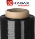 Folia stretch Kadax Folia Stretch Strecz Czarna Mocna Kryjąca 3kg 300M 6