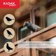 Kadax Kruk Odstraszacz Ptaków Gołębi Szpaków Balkon 2szt 9