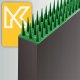 Kadax Plastikowe Kolce Na Ptaki Gołębie Gęste 6szt 3,06M 6