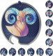 Kadax Otwieracz Stalowy Do Butelek Kapsli Zodiak Baran 1