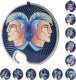 Kadax Otwieracz Stalowy Do Butelek Zodiak Bliźnięta 1