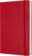 Moleskine Notes MOLESKINE Classic L (13x21 cm), w linie, twarda oprawa, scarlet red, 400 stron, czerwony 2