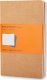 Moleskine Zestaw 3 zeszytów MOLESKINE Cahier Journals P (9x14cm), w linie, 64 strony, piaskowy 1