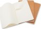 Moleskine Zestaw 3 zeszytów MOLESKINE Cahier Journals P (9x14cm), w linie, 64 strony, piaskowy 1