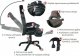 Krzesło biurowe Prototype Fotel obrotowy do biurka TITAN ALCANTARA PRO 13