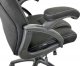 Krzesło biurowe Lugano Fotel obrotowy do biurka CARRERA M BLACK FABRIC 10