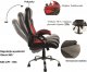 Krzesło biurowe Lugano Fotel obrotowy do biurka CARRERA M BLACK FABRIC 11