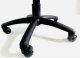Krzesło biurowe Lugano Fotel obrotowy do biurka CARRERA M BLACK FABRIC 14