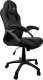 Krzesło biurowe Lugano Fotel obrotowy do biurka CARRERA M BLACK FABRIC 2