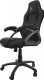 Krzesło biurowe Lugano Fotel obrotowy do biurka CARRERA M BLACK FABRIC 3
