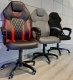 Krzesło biurowe Prototype Fotel obrotowy do biurka SPIDER BLACK FABRIC OUTLET 6
