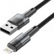 Kabel USB Tech-Protect USB-A - Lightning 1 m Szary (9490713934166) 3