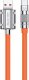 Kabel USB Wekome USB-A - USB-C 1 m Pomarańczowy (WK-WDC-186_02_ORANGE) 3