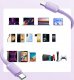 Kabel USB Joyroom USB-C - USB-C 1.2 m Fioletowy (JYR757) 5