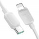 Kabel USB Joyroom USB-C - Lightning 1.2 m Biały (JYR756) 1