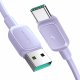 Kabel USB Joyroom USB-A - USB-C 1.2 m Fioletowy (JYR761) 1