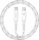 Kabel USB Energea USB-C - Lightning 1.5 m Biały (CBL-NFCL-RED150) 1