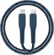 Kabel USB Energea USB-C - Lightning 1.5 m Niebieski (CBL-NFCL-BLU150) 1