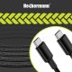 Kabel USB Heckermann USB-C - USB-C 2 m Czarny 9