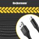 Kabel USB Heckermann USB-A - USB-C 2 m Czarny 9