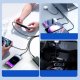 Kabel USB Joyroom USB-A - 2x USB-C + Lightning + microUSB 1.2 m Czarny (JYR776) 10