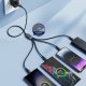 Kabel USB Joyroom USB-A - 2x USB-C + Lightning + microUSB 1.2 m Czarny (JYR776) 6
