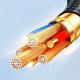 Kabel USB Joyroom USB-A - 2x USB-C + Lightning + microUSB 1.2 m Czarny (JYR777) 9