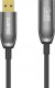 Kabel USB Claroc USB-A - USB-A 15 m Czarny (CLAROC-USBA-MF-15M) 3