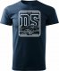 Topslang Koszulka z samochodem Citroen Citroenem DS 19 21 23 ID 19 21 męska granatowa S 1