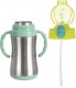 Orion Kubek termiczny / termos bidon stalowy zielony 300 ml 5