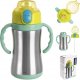 Orion Kubek termiczny / termos bidon stalowy zielony 300 ml 8