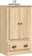 vidaXL Kredens, dąb sonoma, 60x35,5x103,5 cm, materiał drewnopochodny 4
