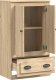 vidaXL Kredens, dąb sonoma, 60x35,5x103,5 cm, materiał drewnopochodny 8