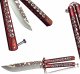 Kandar Kandar nóż Motylkowy Balisong Butterfly Zdobiony 1