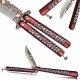 Kandar Kandar nóż Motylkowy Balisong Butterfly Zdobiony 9