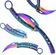 Kandar Kandar nóż Motylkowy Karambit Butterfly Rainbow 1