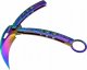 Kandar Kandar nóż Motylkowy Karambit Butterfly Rainbow 4