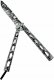 Kandar Kandar nóż Motylkowy Balisong Butterfly Zdobiony 5