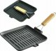 Patelnia KingHoff grillowa Żeliwna 24cm 1