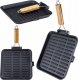 Patelnia KingHoff grillowa Żeliwna 24cm 15