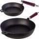 Patelnia KingHoff grillowa Żeliwna 24cm 25